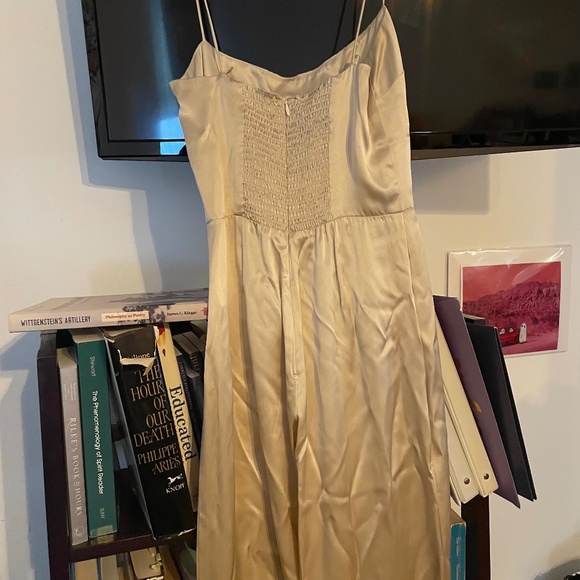 Reformation Sage Silk Jumpsuit in Ivory 🕊️🤍 - Picture 6 of 11